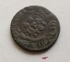 Монета Денга 1751г Русия, снимка 2