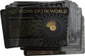 Златна монета от Руанда "Събития на света" 1/200 oz 15 Различни броя, снимка 1 - Нумизматика и бонистика - 35547476