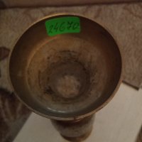 Стара бронзова ваза 24670, снимка 5 - Декорация за дома - 33996311