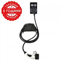 ЗАРЯДНА СТАНЦИЯ EVPOINT EV7 5 М КАБЕЛ ТИП 2 | 7.4 KW AC | ЧЕРЕН ЦВЯТ, снимка 1 - Друга електроника - 40803787