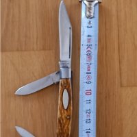 Джобен нож с рогови чирени , снимка 10 - Ножове - 38740981