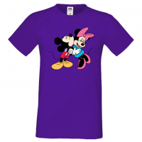 Мъжка тениска Mickey & Minnie Подарък,Изненада,Рожден ден, снимка 7 - Тениски - 36575360