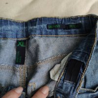 Дънки Benetton/skinny, снимка 2 - Детски панталони и дънки - 31238168