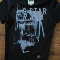 G-STAR RAW Herren Everett RT T-Shirt - страхотна мъжка тениска, снимка 5 - Тениски - 29658355