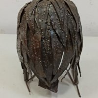 Метална птица, снимка 4 - Антикварни и старинни предмети - 31597165