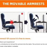 Ергономичен офис стол с мека седалка и облегалка YMS-3288, снимка 7 - Столове - 35474689