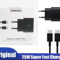 НОВО 25W оригинално зарядно Samsung, снимка 1 - Оригинални зарядни - 40345068