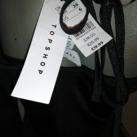 Черна блуза на Топшоп р-р S, нова с етикет, снимка 9 - Корсети, бюстиета, топове - 37838372