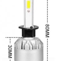 Комплект LED крушки за фарове H1, 5000K