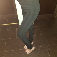 Ново. Черен панталон с висока талия H&M, снимка 4 - Панталони - 30085805