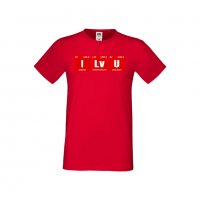 Мъжка тениска Свети Валентин I Lv U, снимка 7 - Тениски - 35649883