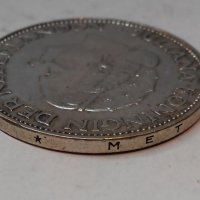 Сребърна монета 2,5 гулдена 1961 г. Холандия, снимка 9 - Нумизматика и бонистика - 30209582