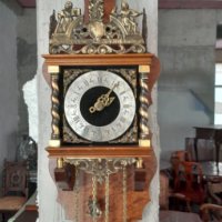 Стенен часовник Франц Хермле, снимка 1 - Стенни часовници - 44141625