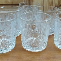 Кристални чаши, снимка 4 - Антикварни и старинни предмети - 34978845