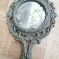 Автентично старо ретро огледало тип "Огледалце, огледалце!", снимка 1 - Антикварни и старинни предмети - 34958351
