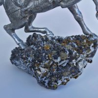 Конник, скулптура върху скъпоценен минерал, снимка 4 - Статуетки - 40539941