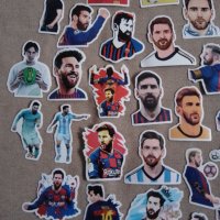 Цветни гланцирани самозалепващи стикери Лио Меси Lionel Messi - различни модели, снимка 4 - Аксесоари и консумативи - 40449347