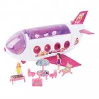Самолет с 2 мини кукли и аксесоари, снимка 2 - Кукли - 35126565