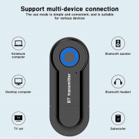 Безжичен преносим USB предавател 3,5 мм,  Bluetooth, снимка 4 - Други - 39410674