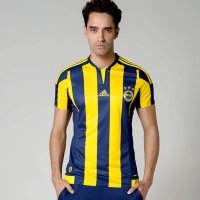 adidas Fenerbahce Home football shirt 2015 - 2016 - страхотна футболна тениска КАТО НОВА, снимка 1 - Тениски - 40519633