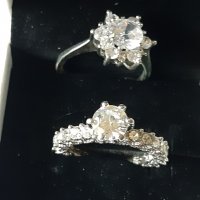 два красиви пръстени с камъни, снимка 2 - Пръстени - 30039965
