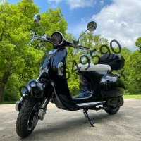 Електрически скутер 4000W черен – с документи за регистрация, снимка 8 - Мотоциклети и мототехника - 36655256