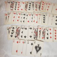 Стари Редки Мини Карти за Игра, , Ретро Карти - 52 бр., снимка 5 - Карти за игра - 39986195