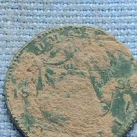 Стара монета 2 бани 1880г. Румъния рядка за КОЛЕКЦИОНЕРИ 16878, снимка 4 - Нумизматика и бонистика - 42730679