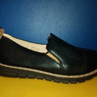 Дамски обувки PIAO DU 6025,черно/каки, снимка 1 - Дамски ежедневни обувки - 38145928