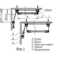  Таванен простор, простир с 5и 6 пръчки, дължина от 1,2 м. До 2 м. Нови !, снимка 5 - Други стоки за дома - 35354607