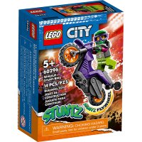 НОВИ! LEGO® City Stuntz 60296 Каскадьорски мотоциклет, снимка 1 - Конструктори - 40664022