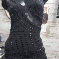 Черна къса официална рокличка Madness , снимка 1 - Рокли - 42905062
