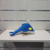 Нов плюшен син делфин, със звук, снимка 3 - Плюшени играчки - 29698946