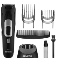 ✨Машинка за подстригване Sencor SHP 4501BK, Сменяема приставка, Черен , снимка 1 - Машинки за подстригване - 44756641