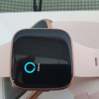 Смарт часовник Fitbit Versa 2,Розов,(включени S и L ленти)сърдечен ритъм, музика, вградена Alexa, пр, снимка 8 - Смарт гривни - 40420172