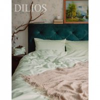 Луксозно #Спално #Бельо #Памучен #Сатен с паспел, цвят - мента, в размер за спалня. , снимка 2 - Спално бельо - 39589987