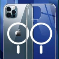 MagSafe Кейс за Apple iPhone 12 / 12 Pro / 12 Pro Max Mini Прозрачен, снимка 4 - Калъфи, кейсове - 31894007