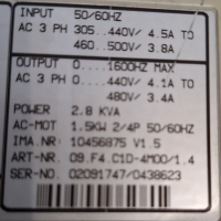 Честотен преобразувател инвертор с филтър КЕВ, снимка 2 - Друга електроника - 44603655