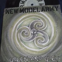 New Model Army – Green And Grey 7"плоча, снимка 1 - Грамофонни плочи - 39817066