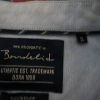 Мъжка ленена риза с дълъг ръкав Bondelid, снимка 5 - Ризи - 31175328