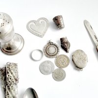 Английско сребро и др, снимка 8 - Други ценни предмети - 40068143