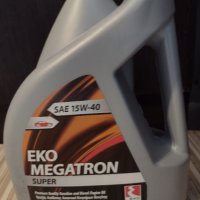 4 литра качествено моторно масло EKO MEGATRON SUPER 15W-40, снимка 4 - Аксесоари и консумативи - 34193885