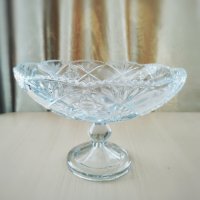 Фруктиера на столче стъкло LAROUS Kaveh glass, снимка 1 - Аксесоари за кухня - 44429957