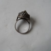 стар сребърен пръстен, снимка 1 - Антикварни и старинни предмети - 31787933