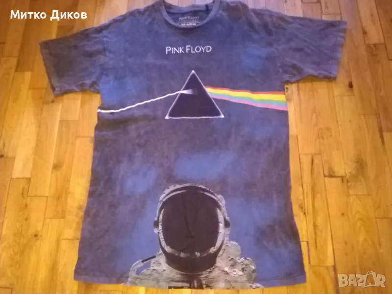 Pink Floyd Pull and Bear маркова рокаджийска тениска размер М, снимка 1