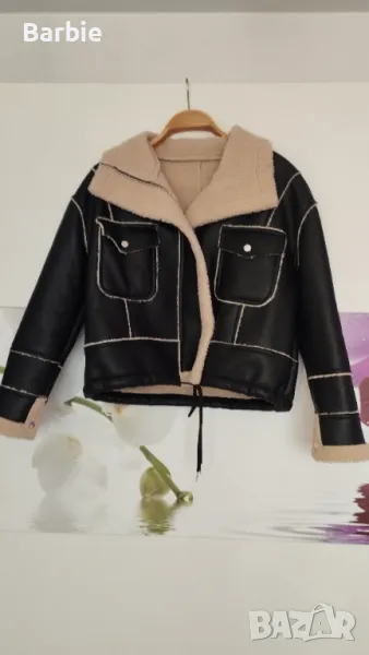 Дамско яке с пух, снимка 1