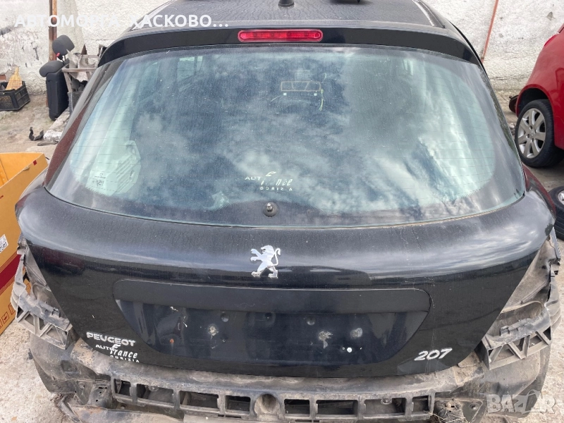 ЗАДЕН КАПАК PEUGEOT 207 ЧЕРЕН, снимка 1