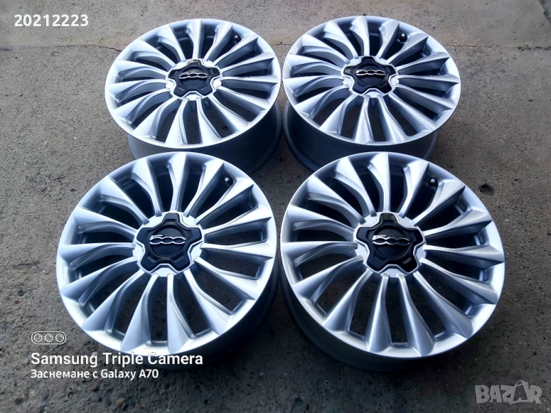 4 броя алуминиеви джанти за Fiat 500X 18, снимка 1