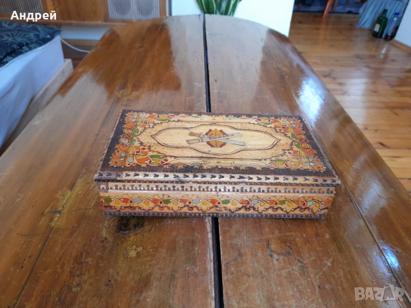 Стара кутия за цигари,табакера #3, снимка 1