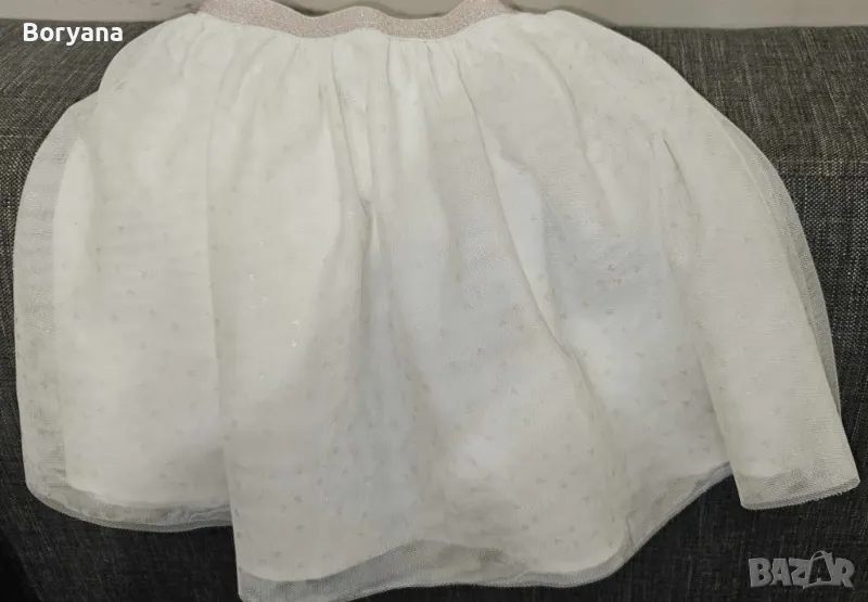 детска пола с тюл, снимка 1